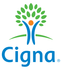 Logotipo Cigna vertical